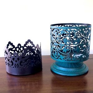 3 wick candle holders